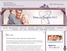 Tablet Screenshot of bosackdental.com